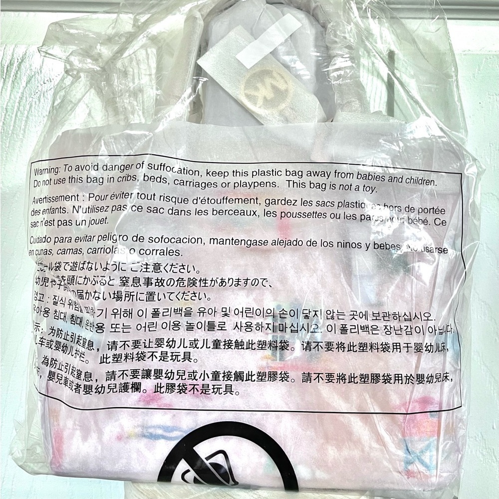 Michael Kors | Pink Jet Set Travel Tote Bag Crossbody | Hotel Kors Edition - Picture 6 of 12